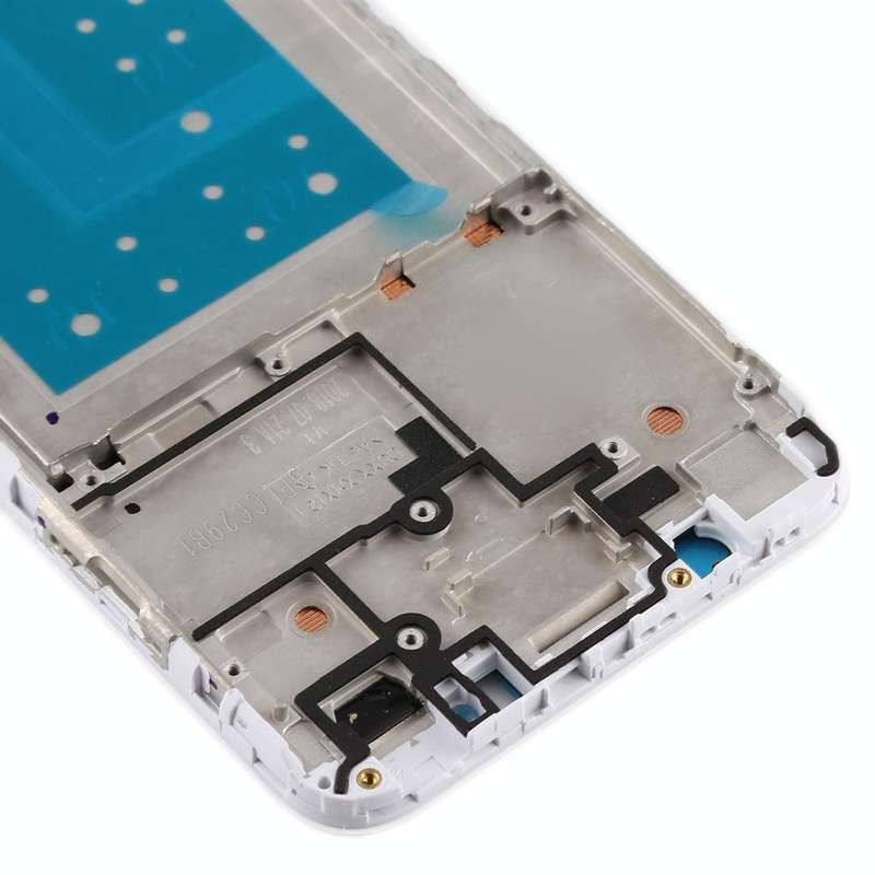 Front Housing LCD Frame Bezel Plate for Huawei Honor Play 7(White)