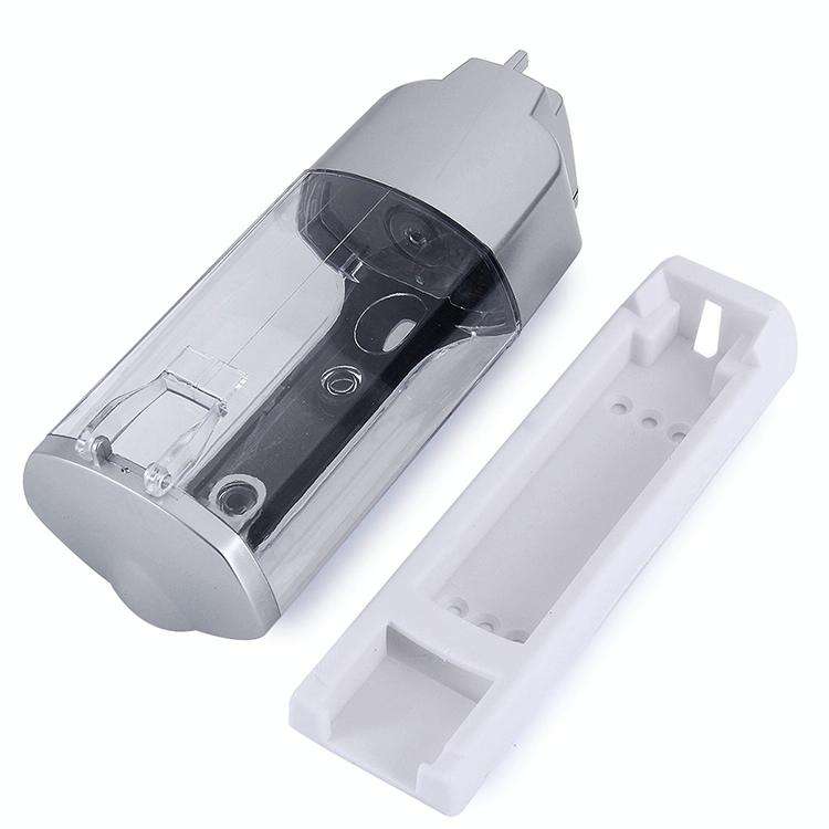 Wall-mounted Plastic Manual Single-head Soap Box Hotel Soap Dispenser, Style:Matt