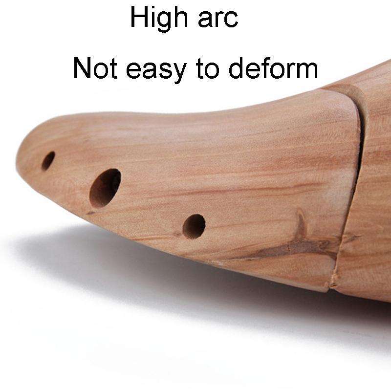 1pair Dutchwood Shoe Stretcher Expander Adjustable Anti-Wrinkle Shoe Last, Size: 45/46
