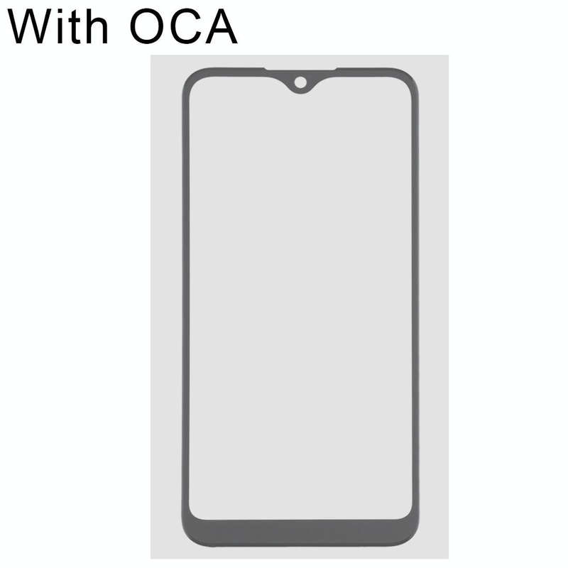 For Samsung Galaxy A21 Front Screen Outer Glass Lens with OCA Optically Clear Adhesive