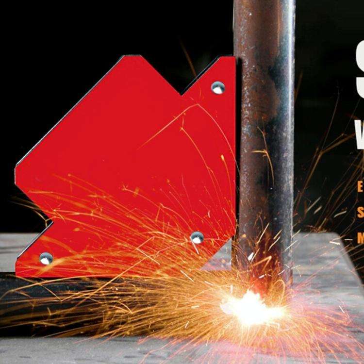 6 In 1 Welding Positioner Multiple Specifications Magnetic Fixed Angle Tool Welding Accessories(Red)