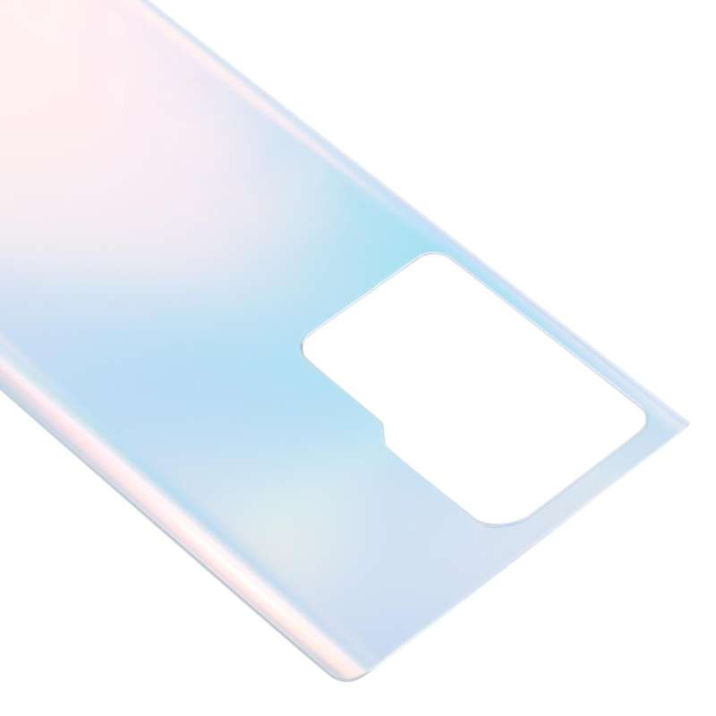 Glass Battery Back Cover for ZTE Axon 30 Ultra 5G(White)