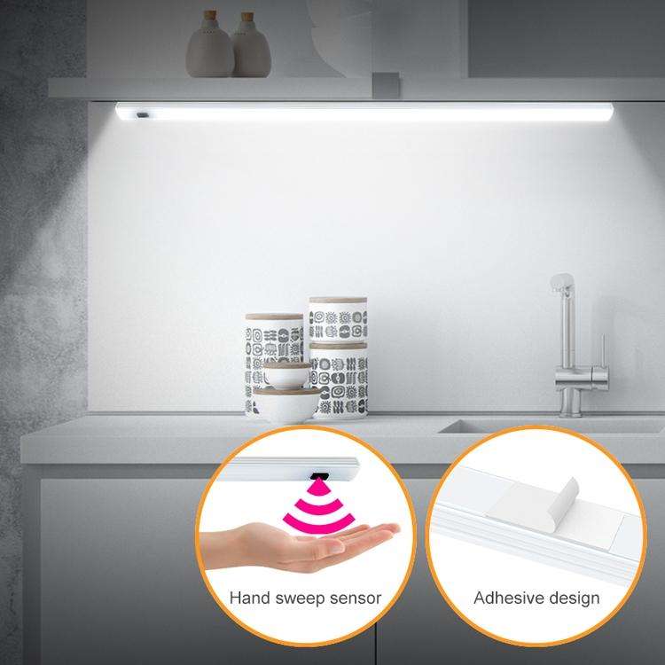 30cm LED Induction Cabinet Lamp USB Smart Sensing Light Strip(Warm White)