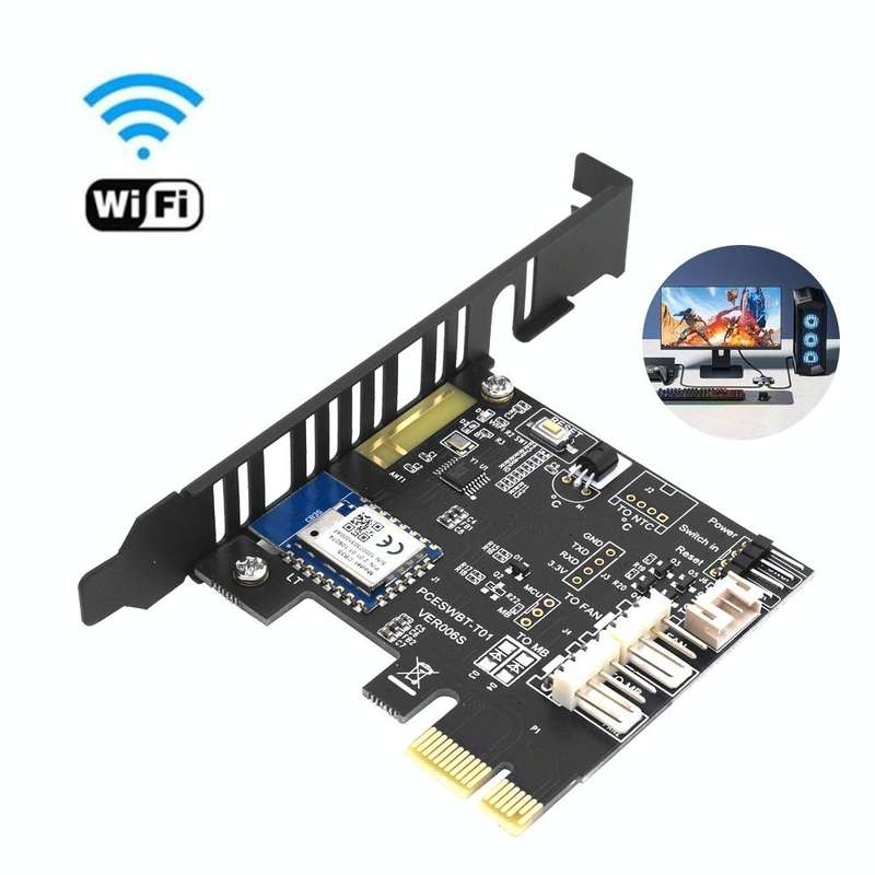 2.4G WIFI Computer Remote Boot Card Remote Control Wireless Switch Module Work With Google Home T...
