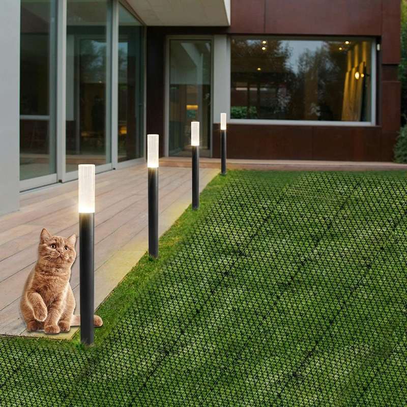 L 400x28cm B21307 Garden Flower Anti-Cat Net Plastic Thorn Pad Drive Cat Net