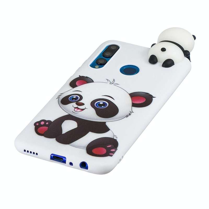 For Huawei P30 Lite Shockproof Cartoon TPU Protective Case(Panda)