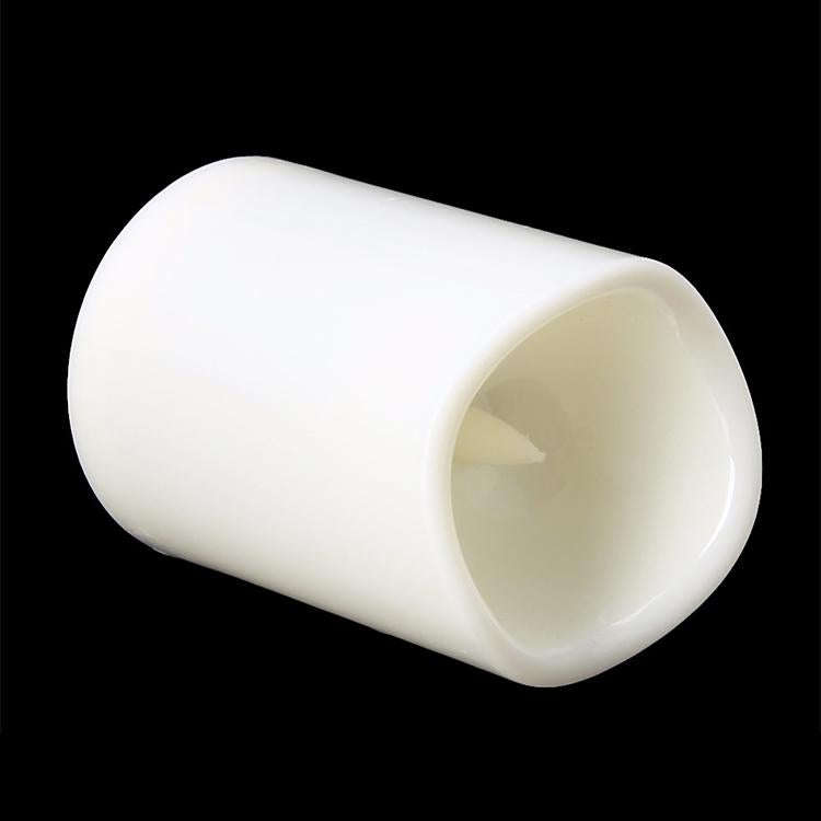 Cylindrical LED Electronic Candle Light Simulation Wedding Candlestick Candle, Size:10x7.5cm