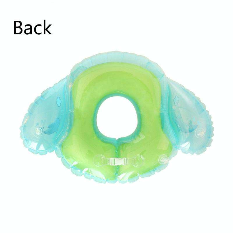 PVC Baby Inflatable Underarm Swim Ring with Side Flaps, Color:XL