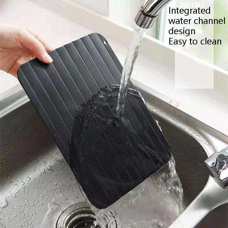 Thawing Plate Frozen Quick Thawing Plate Kitchen Tool Aluminum Alloy Thawing Plate, Specification...