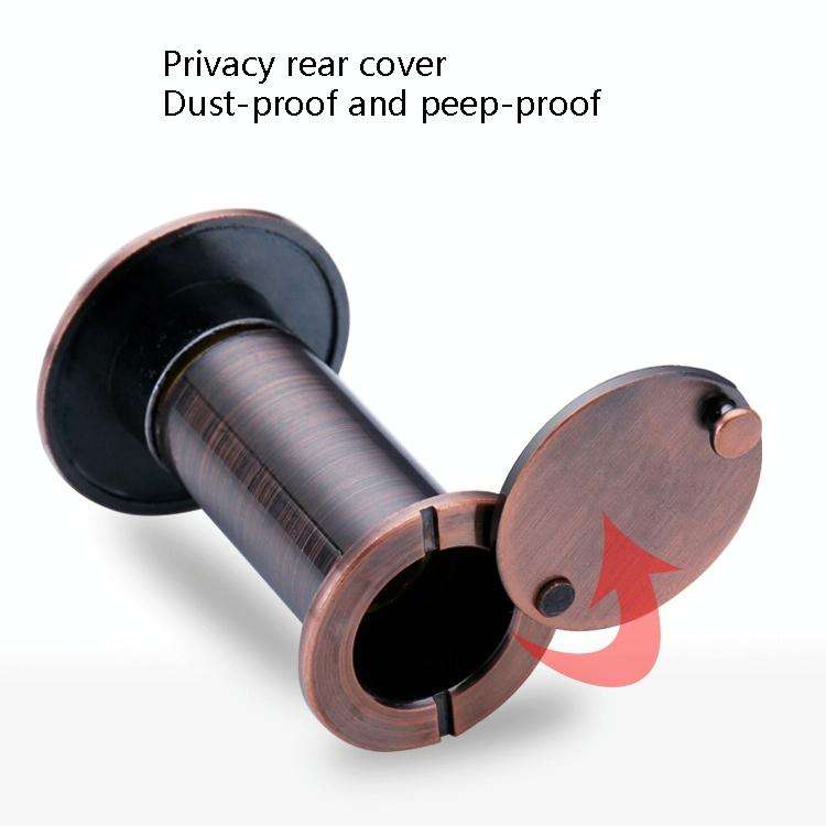 2 PCS Security Door Cat Eye HD Glass Lens 200 Degrees Wide-Angle Anti-Tiny Hotel Door Eye, Specif...
