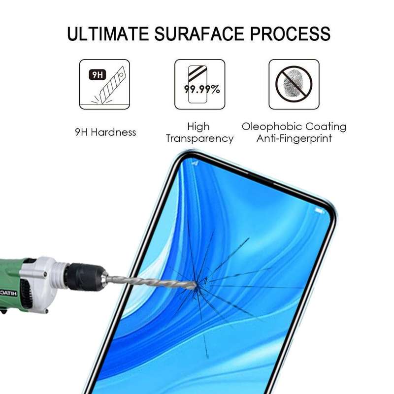 For Huawei Y9s 9H Surface Hardness 2.5D Full Screen Curved Tempered Glass Film