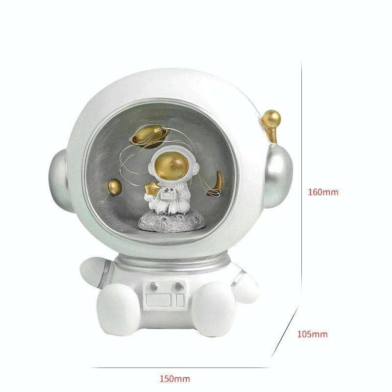 Astronaut Star Lights Ornaments Home Resin Night Light(Starry Night Star)