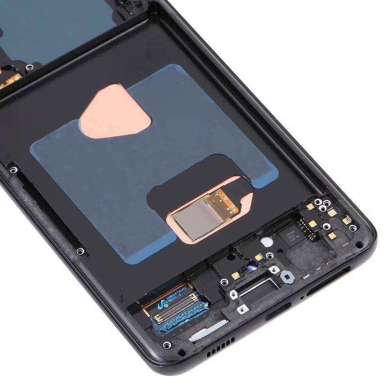 For Samsung Galaxy S21+ 5G SM-G996 Original LCD Screen Digitizer Full Assembly With Frame (Black)