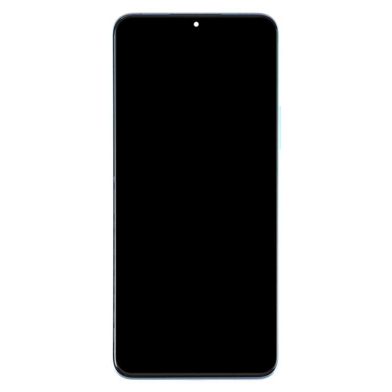 Original LCD Screen For Honor X8a Digitizer Full Assembly with Frame(Blue)