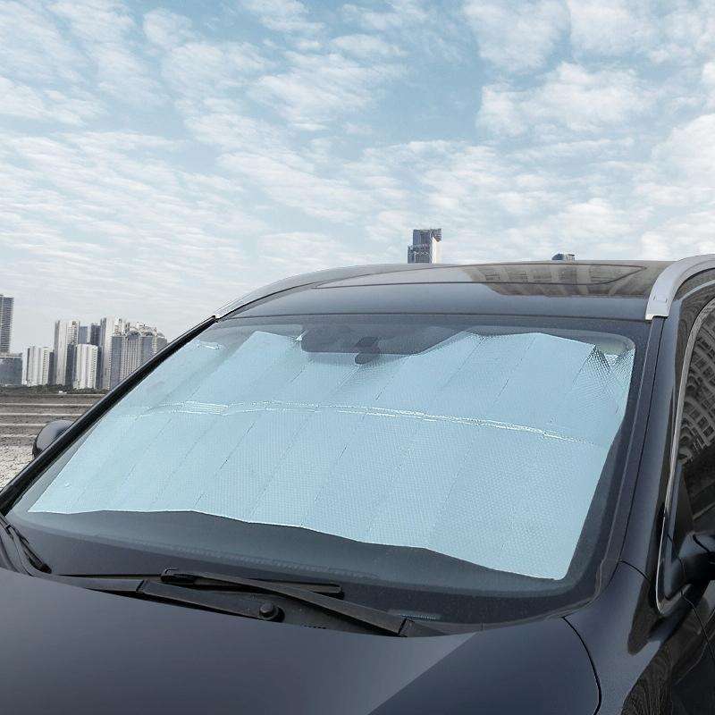 130x70cm Car Front Windshield Sun Protection Heat Insulation Foldable Sunshade