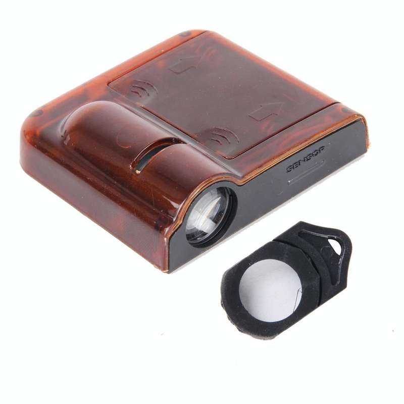 2 PCS LED Ghost Shadow Light, Car Door LED Laser Welcome Decorative Light, Display Logo for Audi ...