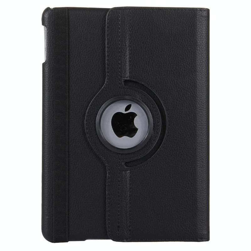 For iPad 9.7 (2018) & iPad 9.7 (2017) & Air 2 & Air 360 Degree Rotation Litchi Texture Leather Ca...