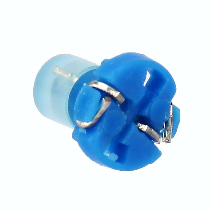 10 PCS 2W T3 Wedge Instrument Panel LED Light Dashboard Gauge Cluster Indicator Lamp Bulb(Blue Li...