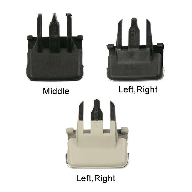For Toyota Corolla Left-hand Drive Car Left and Right Air Conditioning Air Outlet Paddle (Black)