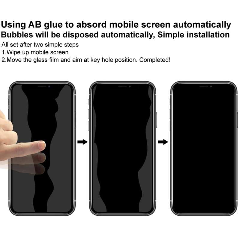 For Google Pixel 7 imak 9H Full Screen Tempered Glass Film Pro+ Series