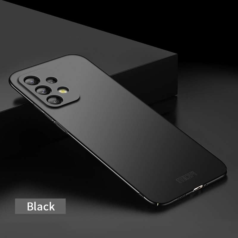 For Samsung Galaxy A73 5G MOFI Frosted PC Ultra-thin Hard Phone Case(Black)