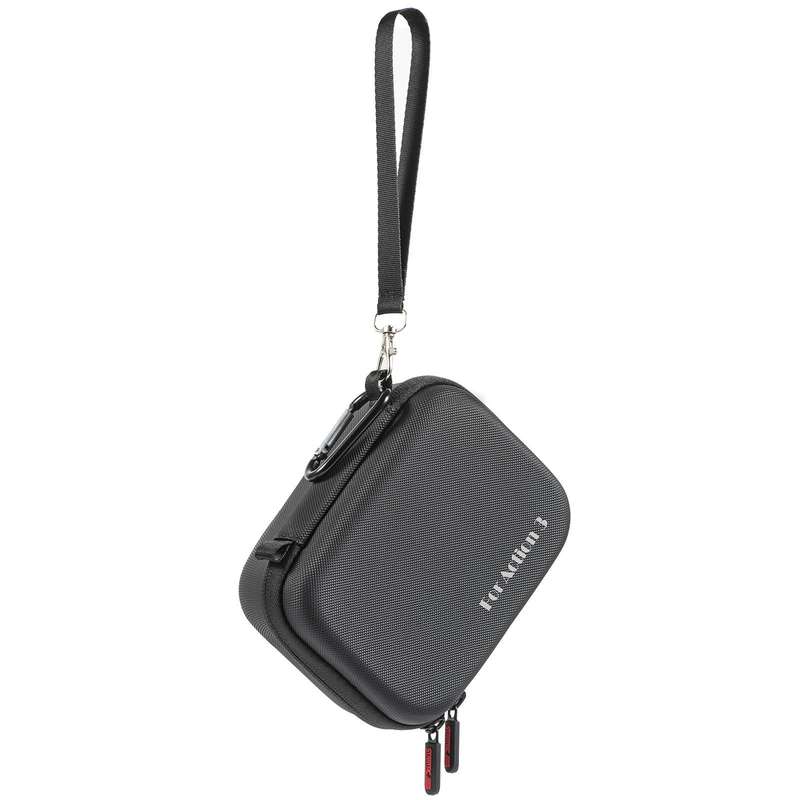 For DJI Osmo Action 3 STARTRC Camera Carry Case with Carabiner & Strap (Black)