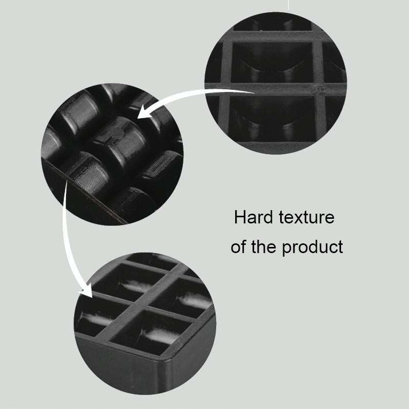 300 PCS Overlap Coins Game Coin Plastic Storage Box(Black)
