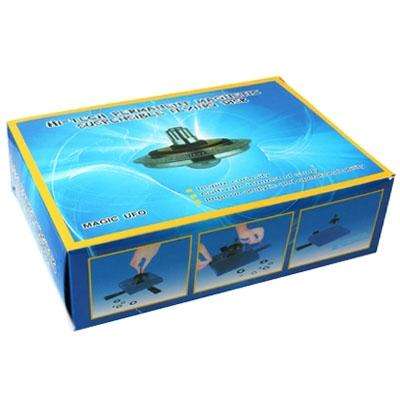 Magic UFO Magnetic Floating Flying Suspensible Saucer Disk Amazing Toy(Blue)