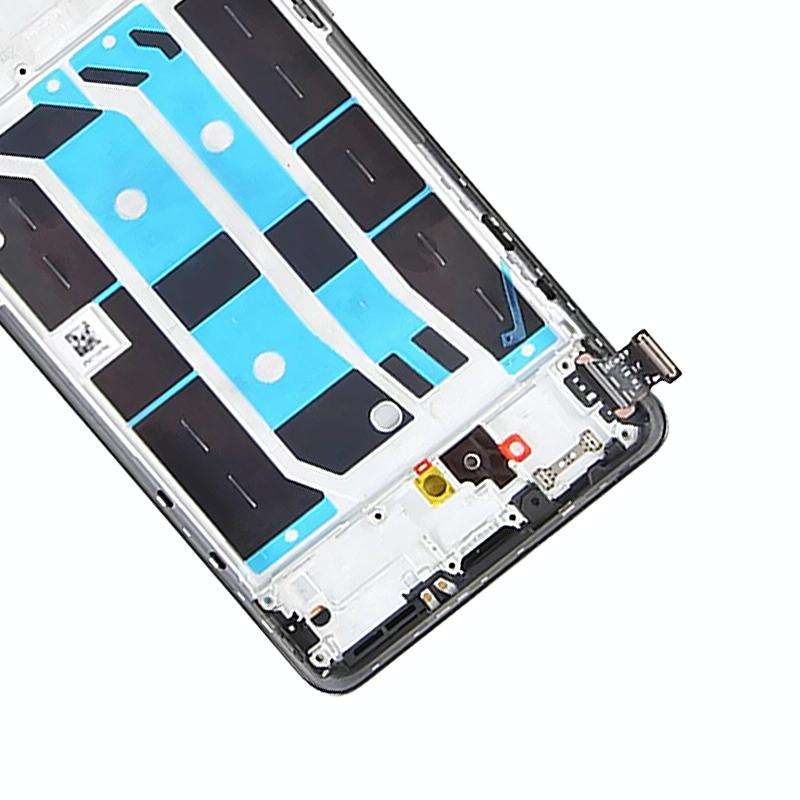 For OnePlus Ace 2  PHK110 LCD Screen Digitizer Full Assembly with Frame (Black)