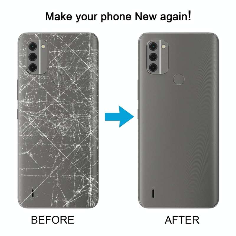 For Nokia C31 Original Battery Back Cover(Grey)