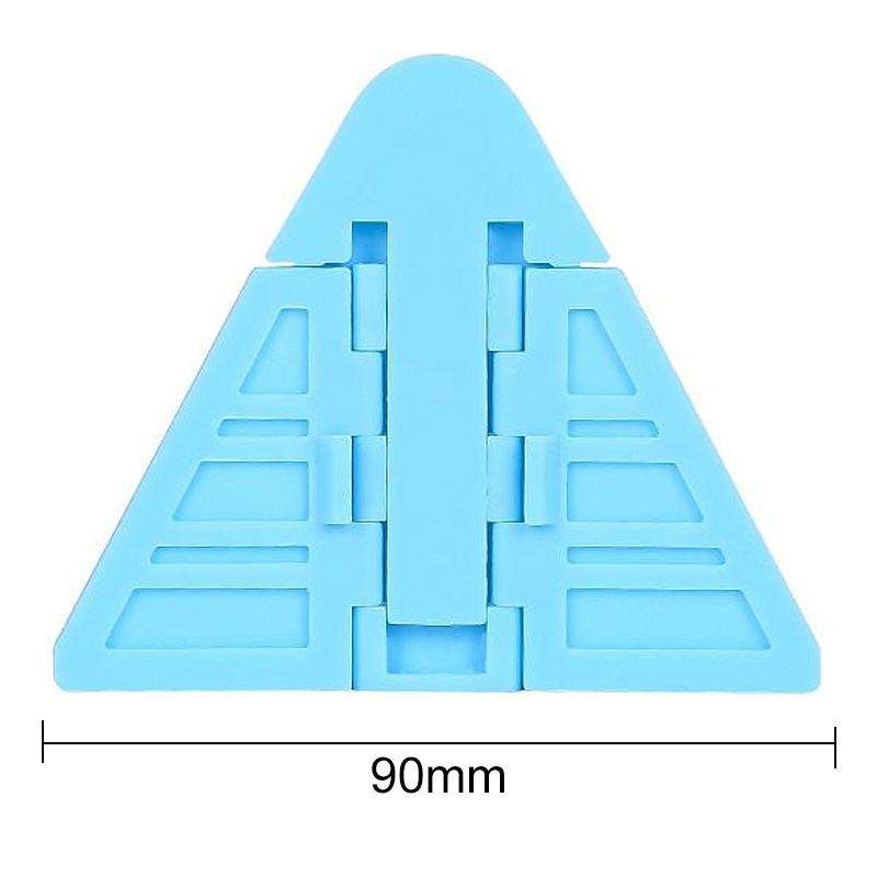 Window Safety Lock Sliding Door Window Lock Door and Window Stopper for Children (Blue)