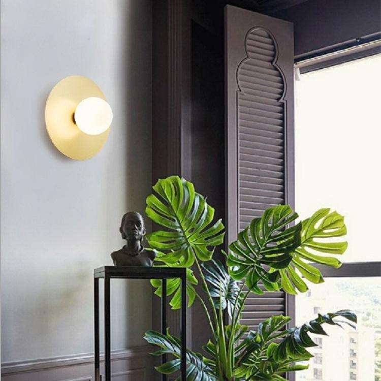 Simple Modern Living Room Bedroom Hallway Wall Lamp without Light Source