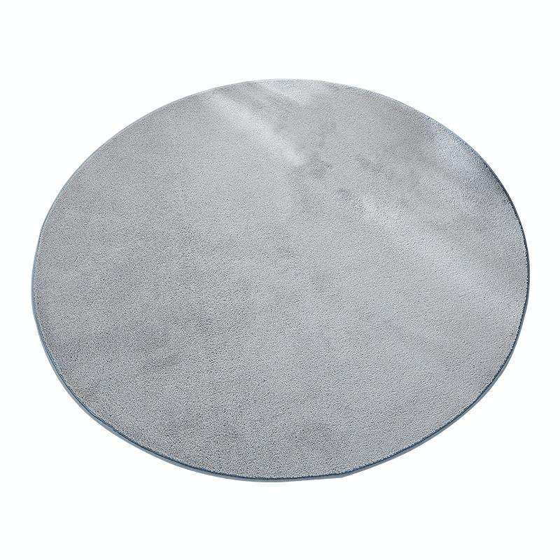 KSolid Round Carpet Soft Fleece Mat Anti-Slip Area Rug Kids Bedroom Door Mats, Size:Diameter: 160...