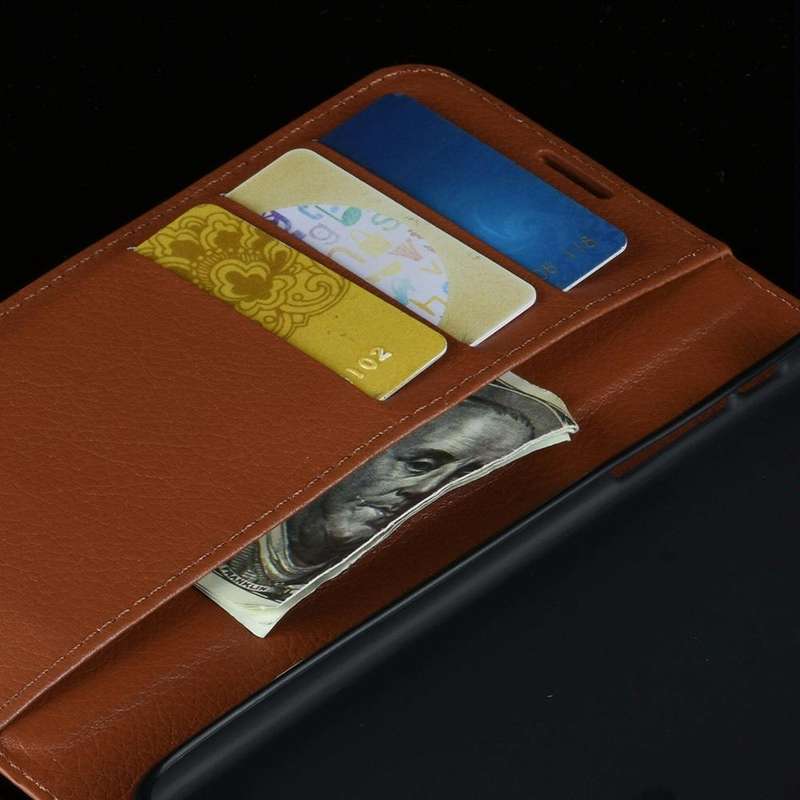 For LG Velvet Litchi Texture Horizontal Flip Protective Case with Holder & Card Slots & Wallet(Blue)