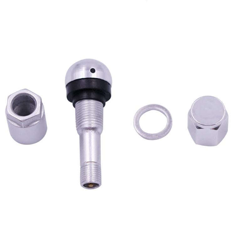 10 Sets Car Tire Air Nozzle Aluminum Alloy Vacuum Tire Hub Car Tire Valve Core Explosion-Proof Un...