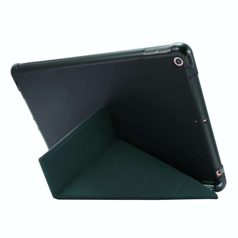 For iPad 10.2 2021 / 2020 / 2019 Airbag Deformation Horizontal Flip Leather Case with Holder & Pe...