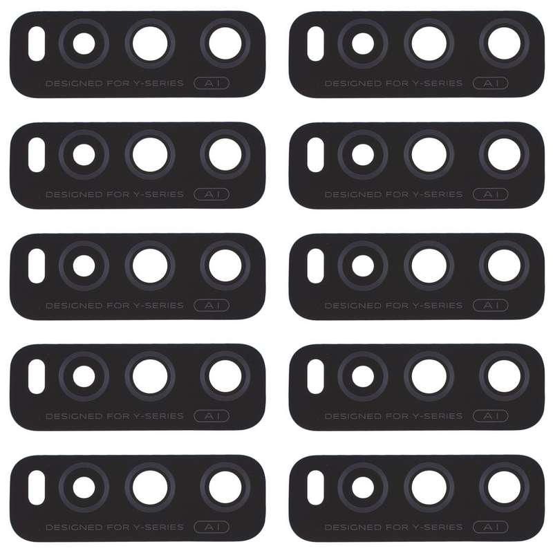 For Vivo Y70s 10pcs Back Camera Lens