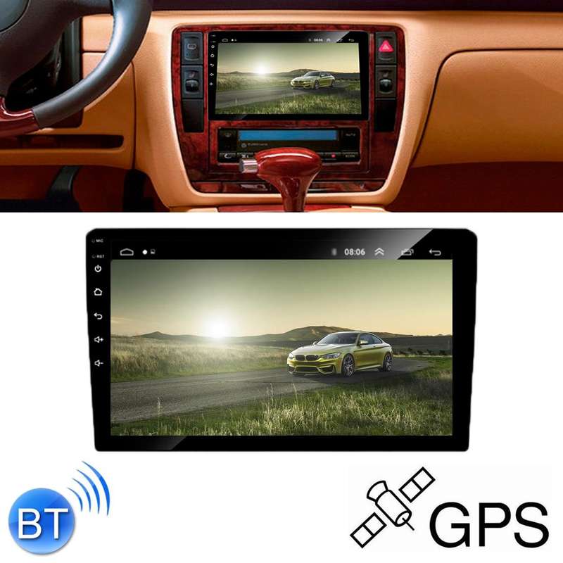 HD 10.1 inch Universal Car Android 8.1 Radio Receiver MP5 Player, Support FM & Bluetooth & TF Car...