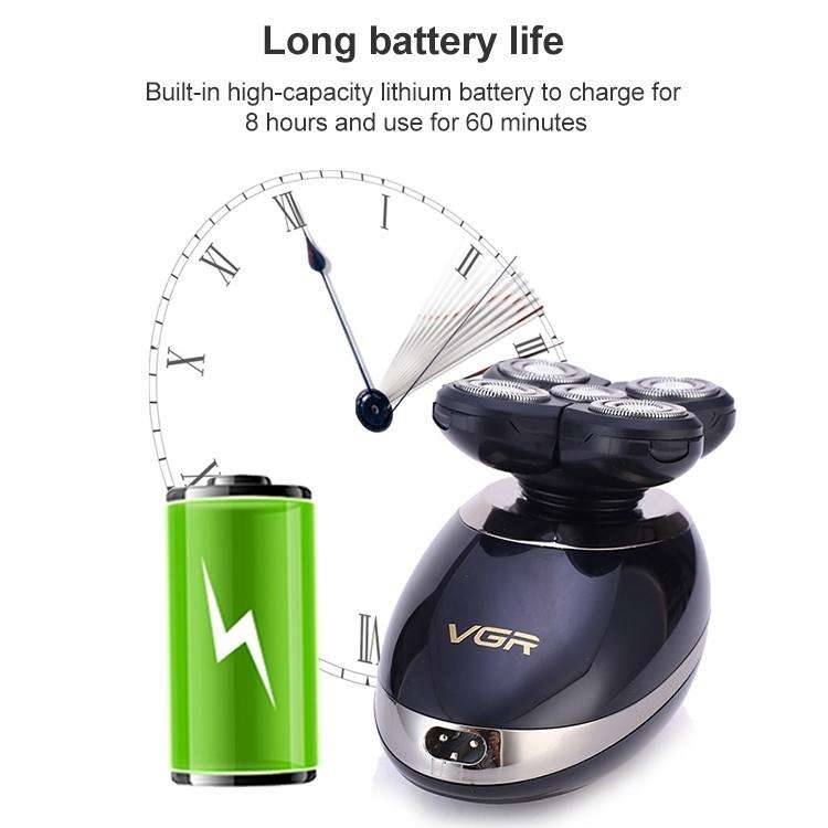VGR V-302 5W 4 in 1 USB Multi-function Electric Shaver, Plug Type: EU Plug