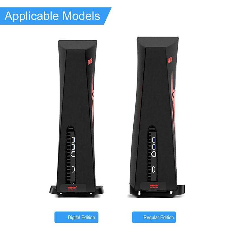 For PS5 Game Console SMOS Neoprene Dust Cover Protective Cover,Spec: Vertical Version
