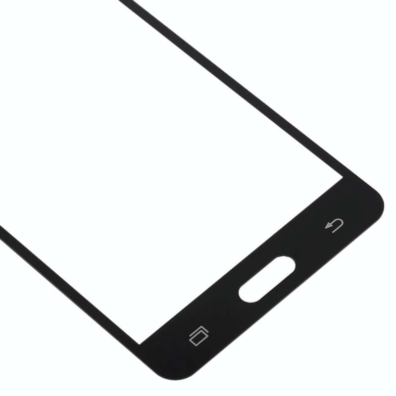 For Samsung Galaxy J3 Pro / J3110 10pcs Front Screen Outer Glass Lens (Black)