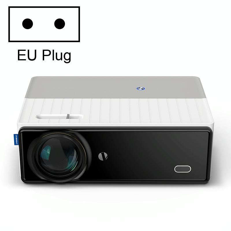 VIVIBRIGHT D5000 1920x1080P 420ANSI 6000Lumens LCD + LED HD Digital Projector, Android 9.0 EU Plug