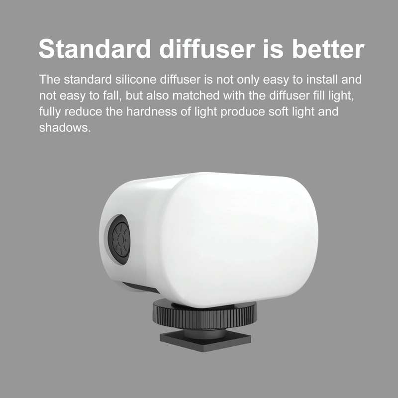 PULUZ Live Broadcast Video LED Light Photography Beauty Selfie Fill Light with Switchable 6 Color...