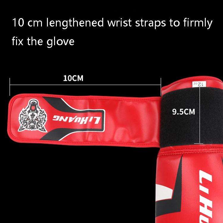 LIHUANG S1 Fitness Boxing Gloves Adult Sanda Training Gloves, Size: 10oz(Blue)