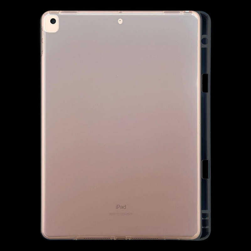 For iPad 10.2 / iPad Pro 10.5 (2017) 3mm Shockproof Transparent Protective Case with Pen Slot