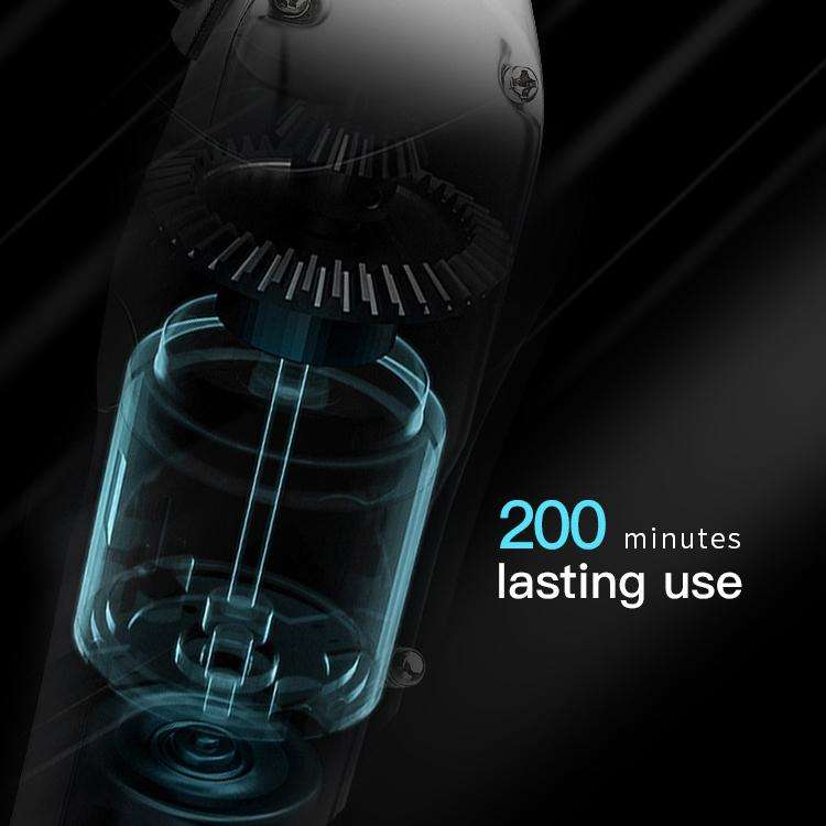 Retro Oil Head Electric Pusher Strong Power Electric Fader LCD Digital Display Rechargeable Hair ...