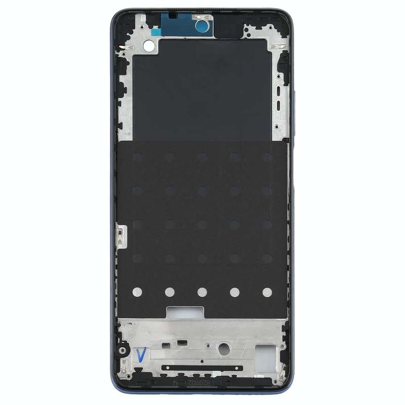 Original Front Housing LCD Frame Bezel Plate for Xiaomi Mi 10T Lite 5G M2007J17G (Black)