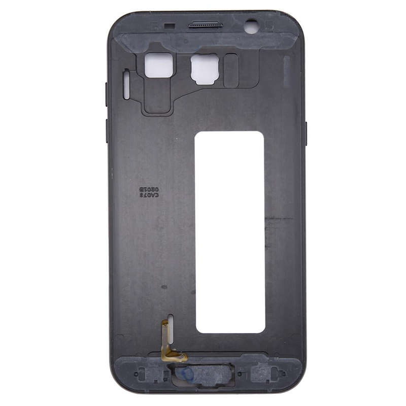 For Galaxy A7 (2017) / A720  Middle Frame Bezel(Black)