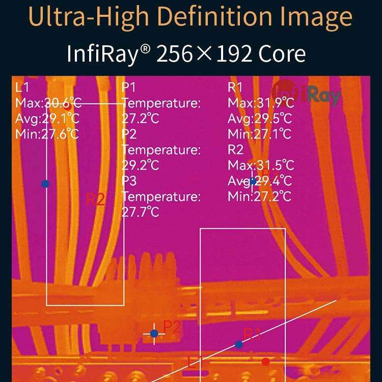 InfiRay T2S+ Type-C Phone Infrared Thermal Imager Monocular Hunting Detector Night Vision Camera