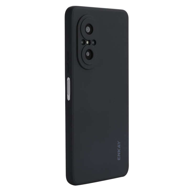 For Huawei Nova 9 SE / Honor 50 SE ENKAY Liquid Silicone Shockproof Phone Case(Black)